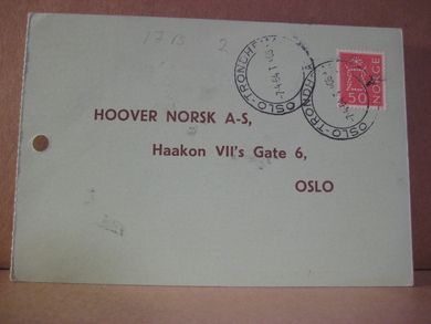 OSLO- TRONDHEIM. 7.4.64.