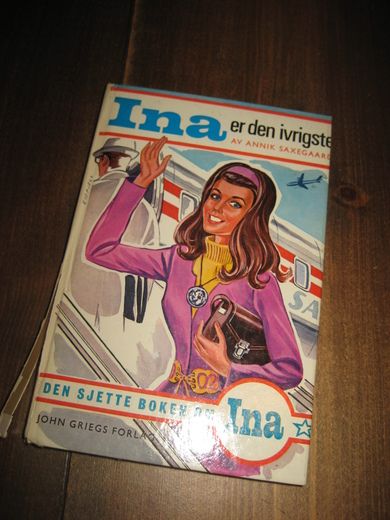 SAXEGAARD, ANNIK: Ina er den ivrigste. Bok nr 6, 1973.