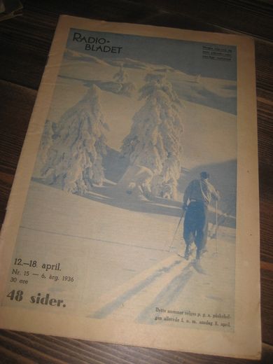 1936,nr 015, RADIO BLADET.