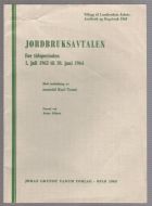 Jordbruksavtalen for perioden 1. juli 1963- 30. juni 1964.