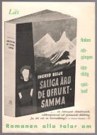 Beije, Ingrid: SALIGA ERO DE OFRUKTSAMMA. 1955