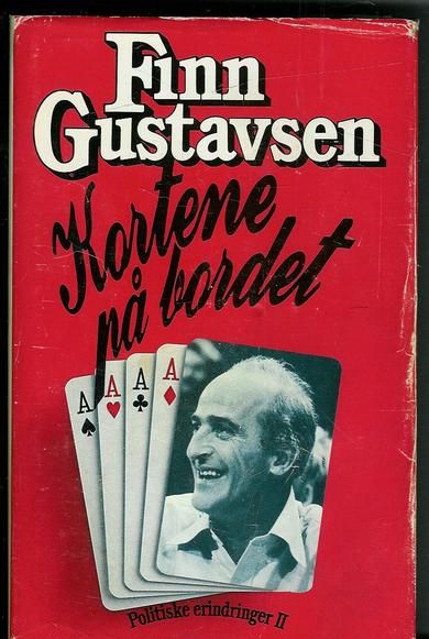 Gustavsen, Finn: Kortene på bordet. 1979