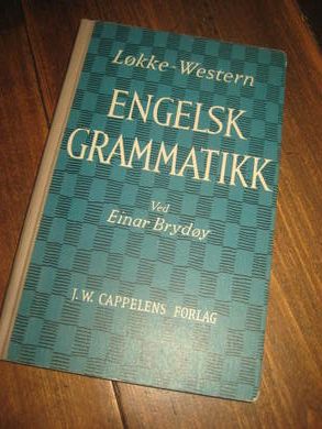 WESTERN: ENGELSK GRAMMATIKK. 1964.