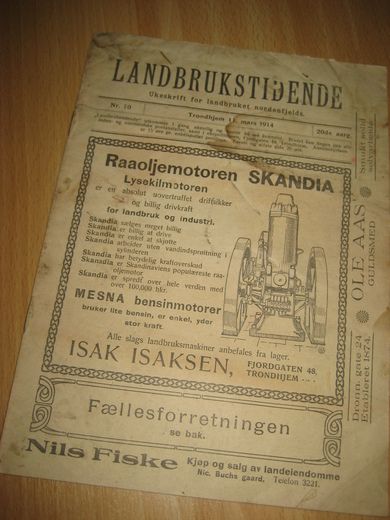 1914,nr 010, LANDBRUKSTIDENDE.