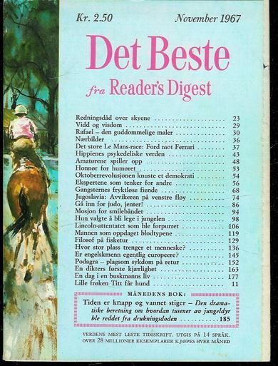 1967,nr 011, Det Beste fra Reader's Digest.