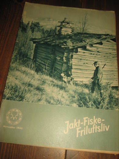 1962, NOVEMBER, JAKT FISKE FRILUFTSLIV. 