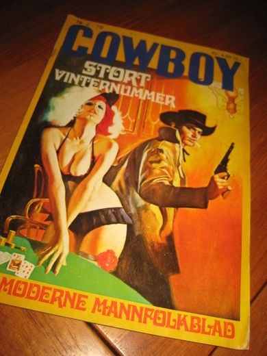 1976,nr 002, VINTERNUMMER, COWBOY.