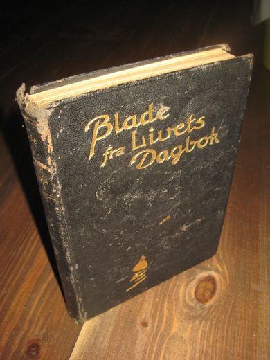 RASMUSSEN: BLADE FRA LIVETS DAGBOK. LEVNETSBESKRIVELSER OG FORTÆLLINGER. 1924.