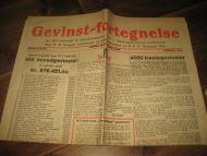 1947, GEVINST FORTEGNELSE  for H7 lotteriet 