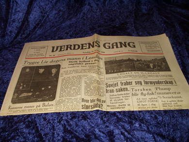 1946,nr 026, VERDENS GANG.