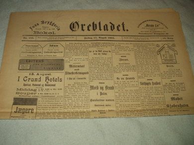 1905,nr 185, Ørebladet.