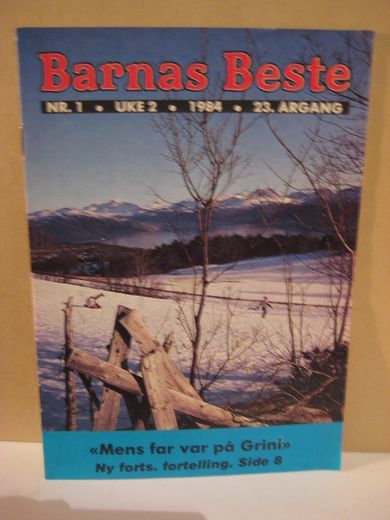 1984,nr 001, Barnas Beste.