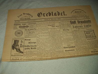 1905,nr 210, Ørebladet