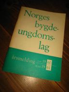 1960 - 61, Norges bygde ungdomslag. Årsmelding. 