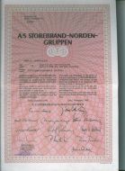 STOREBRAND- NORDEN- GRUPPEN, 1982, aksjebrev nr 23799, 24 aksjer a kr 100.-