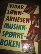 ARNESEN, VIDAR LØNN: MUSIKK SPØRREBOKA. 1990.