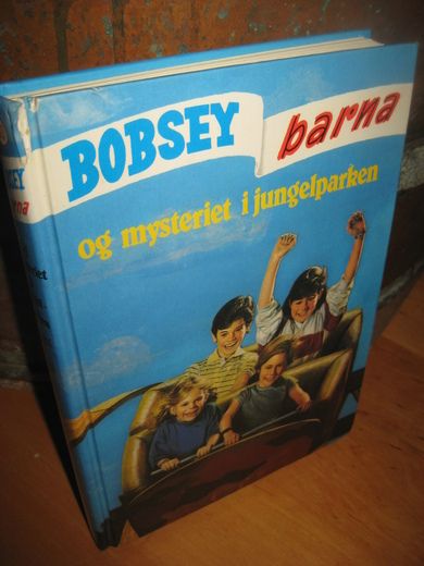 HOPE, LAURA LEE: BOBSEY barna og mysteriet i jungelparken. Bok nr 080, 1987.