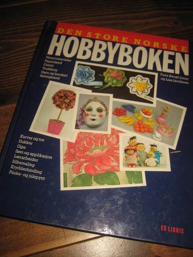 DEN STORE NORSKE HOBBYBOKEN. 1989.