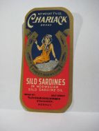 CHARLACK SILD SARDINES, fra Svithun Sardinfabrik, Stavanger.