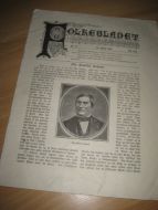 1899,nr 020, FOLKEBLADET. Ole Gabriel Ueland.