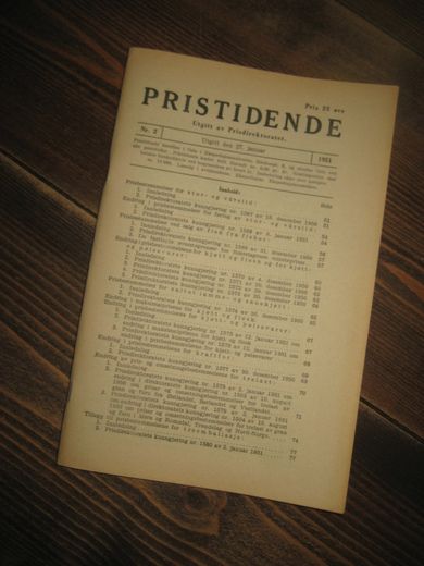 1951,nr 002, PRISTIDENDE.