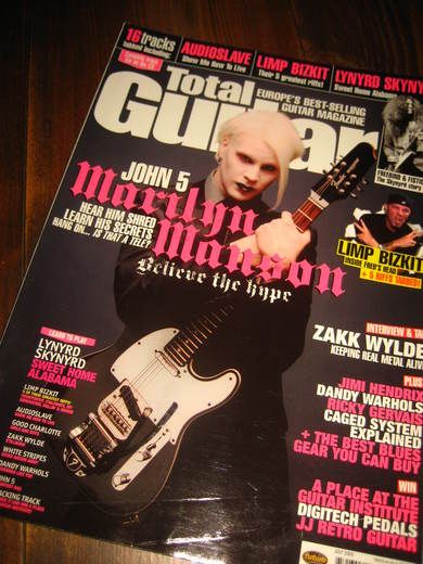 TOTAL GUITAR, 2003, JULY,  ISSUE 111