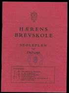 Hærens brevskole. Skoleplan FOR 1967-68.