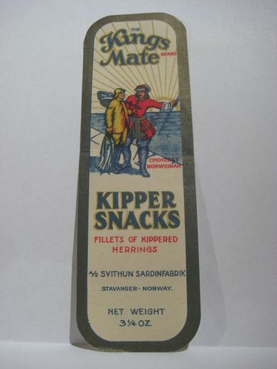 KIPPER SANCKS, fra SVITHUN SARDINFABRIK, STAVANGER.