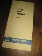 Kort om Norsk Hydro. 1981.