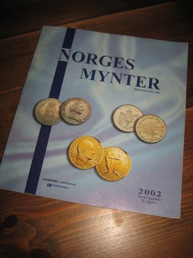 NORGES MYNTER 1814-2001.  2002. 