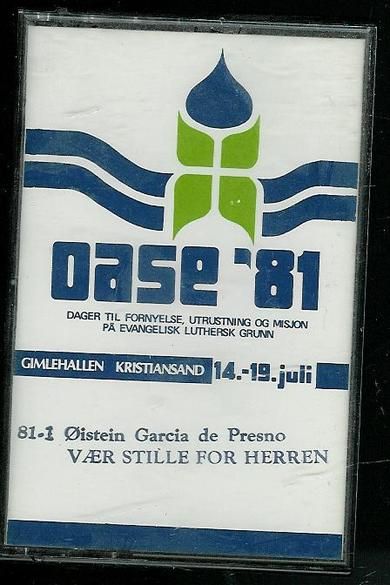 GARCIA DE PRESNO, ØYSTEIN: VÆR STILLE FOR HERREN. 1981.