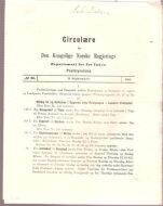 1885,nr 020, Cirkulære fra Den Kongelige Norske Regjerings Marine- og Post- Departement.