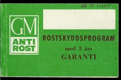 GM ANTI ROST.                 No. 149902