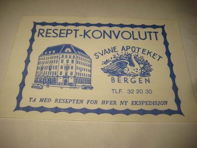 SVANE APOTEKET, BERGEN