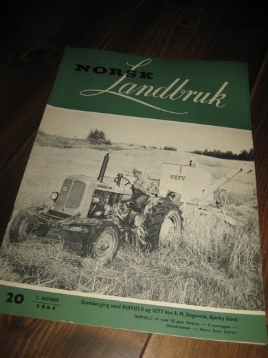 1964,nr 020, Norsk Landbruk. 