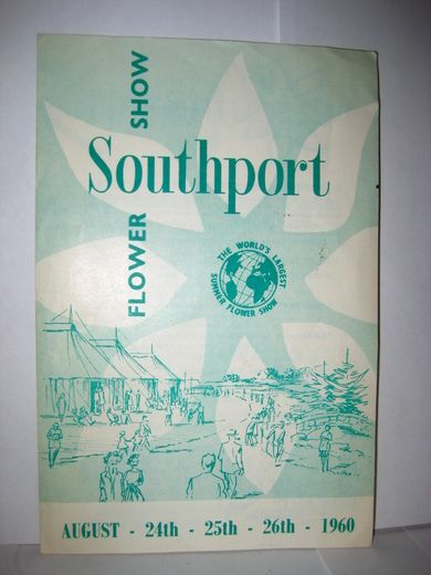 Billett for FLOWER SHOW Southport 1960.