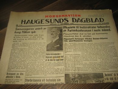 1946,nr 214, HAUGESUNDS DAGBLAD.