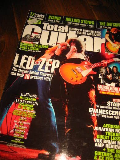 TOTAL GUITAR, 2003, AUGUST,  ISSUE 112