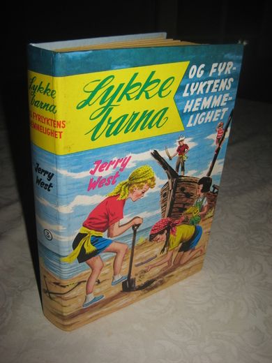 WEST, JERRY: LYKKE BARNA OG FYRLYKTENS HEMMELIGHET. Bok nr 003,