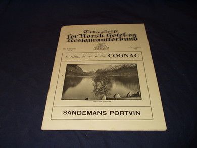 1934,nr 021, Tidsskrift for Norsk Hotell og Resturantforbund