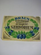 BRAUN SZILVORIUM. MAGYAR.