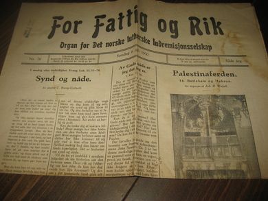 1930,nr 026, For Fattig og Rik.