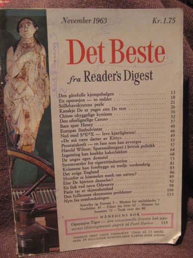 1963,nr 011, Det Beste fra Reader's Digest.