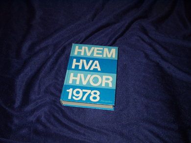 1978, HVEM HVA HVOR