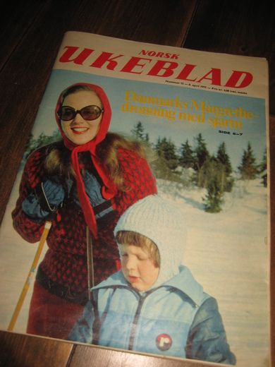 1975,nr 015, NORSK UKEBLAD. Margarethe.