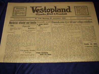 1932,nr 278, Vestopland