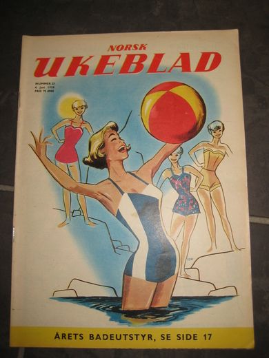 1958,nr 023,                                       NORSK UKEBLAD.