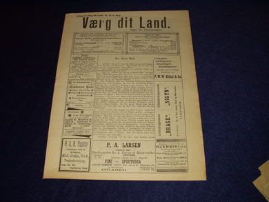 1896,nr 016, Værg dit Land