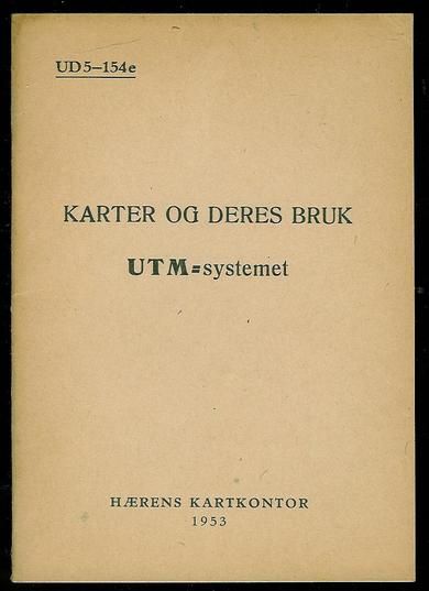 KARTER OG DERES BRUK. 1953