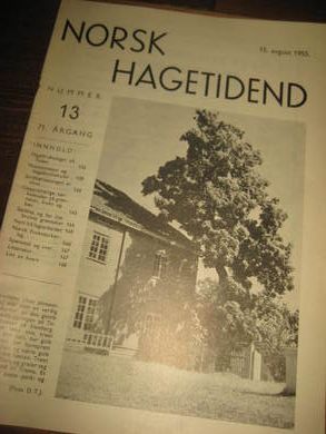 1955,nr 013, NORSK HAGETIDEND